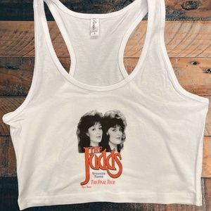 The Judds Cropped Tank Top